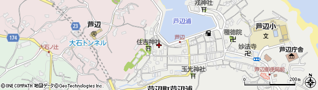 長崎県壱岐市芦辺町芦辺浦61周辺の地図