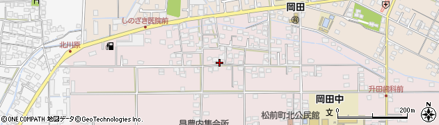 愛媛県松前町（伊予郡）昌農内周辺の地図