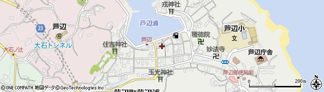長崎県壱岐市芦辺町芦辺浦312周辺の地図