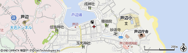 長崎県壱岐市芦辺町芦辺浦336周辺の地図
