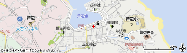長崎県壱岐市芦辺町芦辺浦322周辺の地図