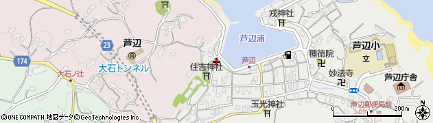 長崎県壱岐市芦辺町芦辺浦32周辺の地図