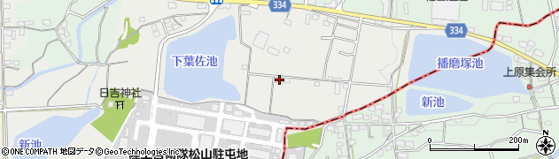 愛媛県松山市南梅本町102周辺の地図