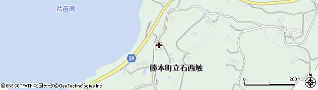 長崎県壱岐市勝本町立石西触466周辺の地図