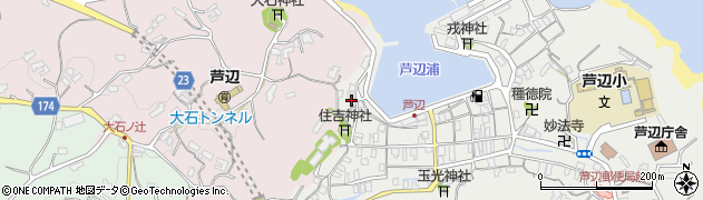 長崎県壱岐市芦辺町芦辺浦21周辺の地図