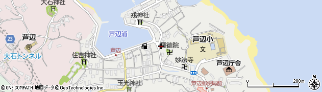 長崎県壱岐市芦辺町芦辺浦375周辺の地図
