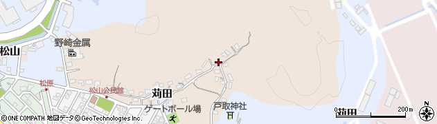 福岡県苅田町（京都郡）松山周辺の地図