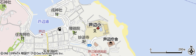 長崎県壱岐市芦辺町芦辺浦522周辺の地図