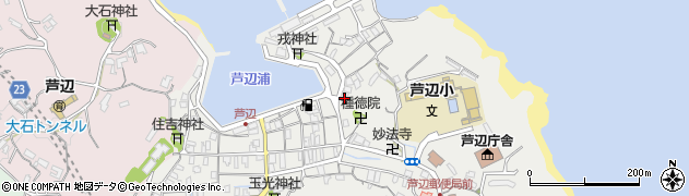 長崎県壱岐市芦辺町芦辺浦378周辺の地図