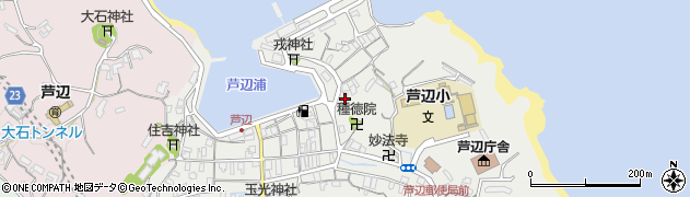 長崎県壱岐市芦辺町芦辺浦380周辺の地図