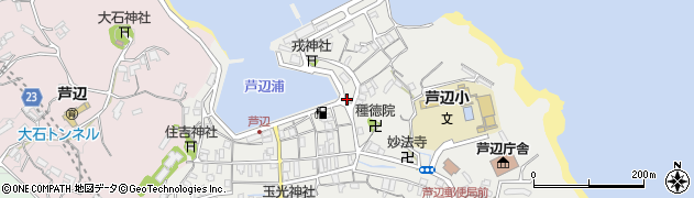 長崎県壱岐市芦辺町芦辺浦374周辺の地図