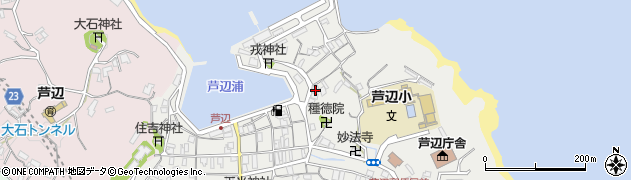 長崎県壱岐市芦辺町芦辺浦382周辺の地図