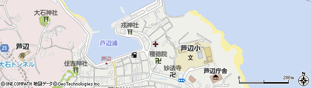 長崎県壱岐市芦辺町芦辺浦384周辺の地図