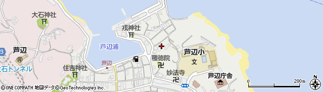 長崎県壱岐市芦辺町芦辺浦386周辺の地図