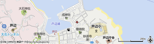 長崎県壱岐市芦辺町芦辺浦407周辺の地図