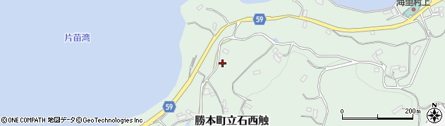 長崎県壱岐市勝本町立石西触390周辺の地図