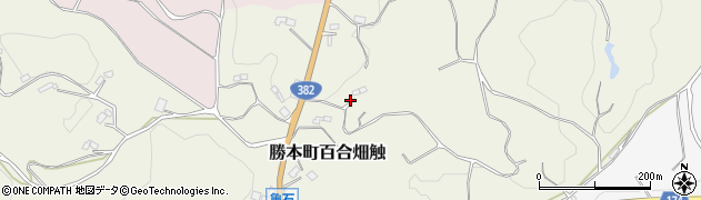 長崎県壱岐市勝本町百合畑触536周辺の地図