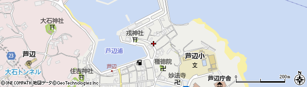 長崎県壱岐市芦辺町芦辺浦424周辺の地図