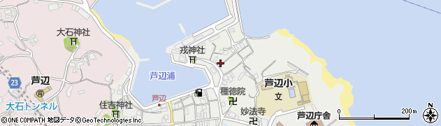 長崎県壱岐市芦辺町芦辺浦423周辺の地図