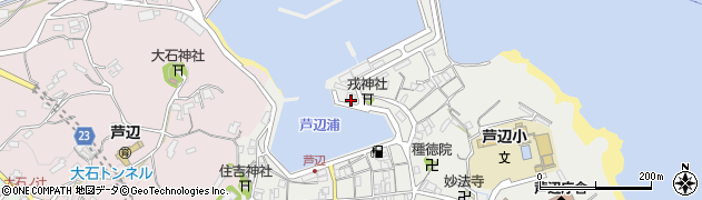 長崎県壱岐市芦辺町芦辺浦433周辺の地図