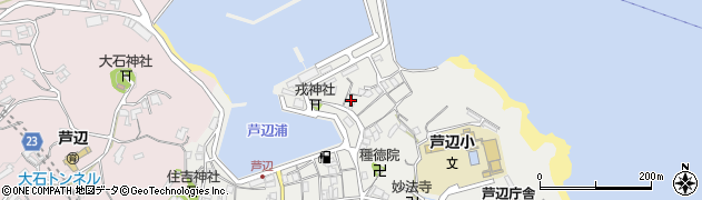 長崎県壱岐市芦辺町芦辺浦438周辺の地図