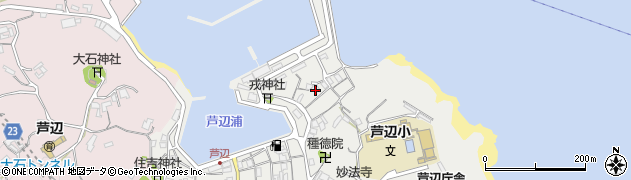長崎県壱岐市芦辺町芦辺浦418周辺の地図