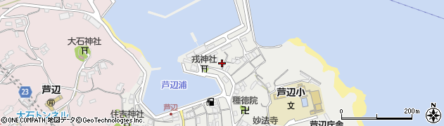 長崎県壱岐市芦辺町芦辺浦436周辺の地図