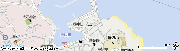 長崎県壱岐市芦辺町芦辺浦440周辺の地図