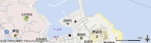 長崎県壱岐市芦辺町芦辺浦442周辺の地図