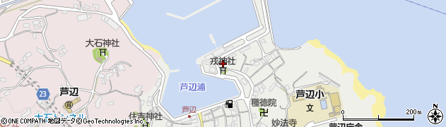 長崎県壱岐市芦辺町芦辺浦425周辺の地図