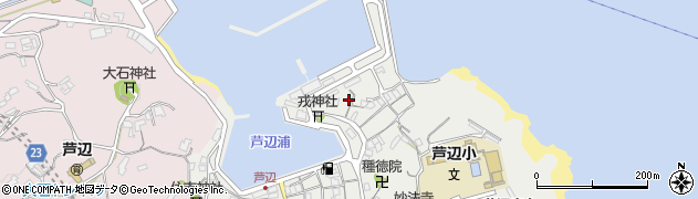 長崎県壱岐市芦辺町芦辺浦434周辺の地図