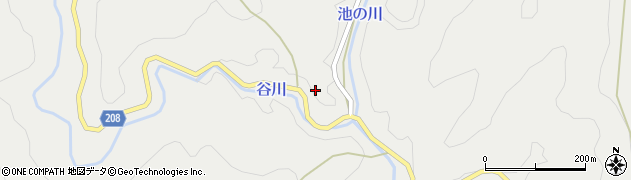 和歌山県田辺市秋津川3580周辺の地図