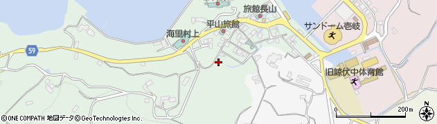 長崎県壱岐市勝本町湯本浦81周辺の地図