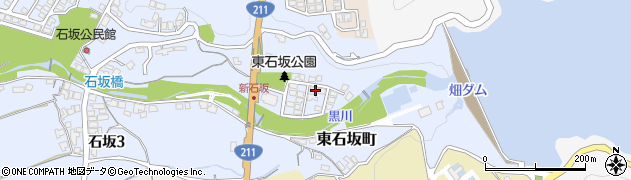 福岡県北九州市八幡西区東石坂町周辺の地図