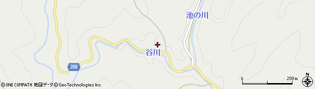 和歌山県田辺市秋津川3570-1周辺の地図