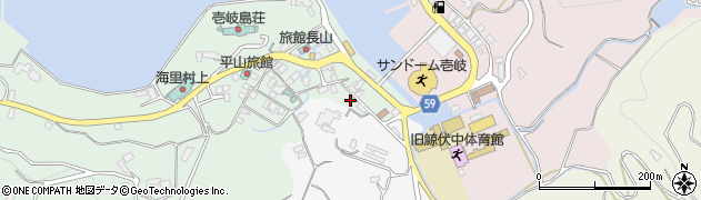 長崎県壱岐市勝本町湯本浦13周辺の地図