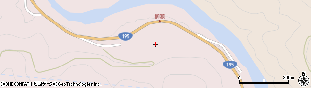 徳島県那賀町（那賀郡）大殿（堂宇森奥）周辺の地図