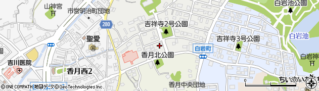 福岡県北九州市八幡西区吉祥寺町周辺の地図