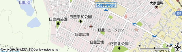 福岡県北九州市小倉南区朽網西4丁目周辺の地図