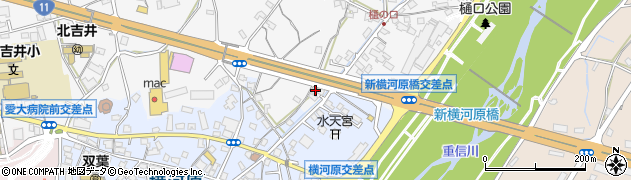 東温タクシー周辺の地図