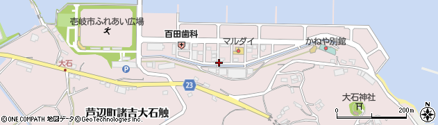 壱岐市ふれあい広場周辺の地図