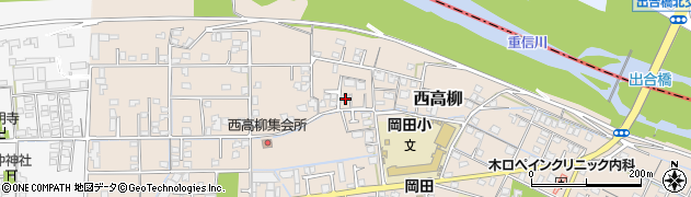 愛媛県伊予郡松前町西高柳204周辺の地図