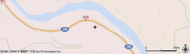 徳島県那賀町（那賀郡）大殿（森ノ前）周辺の地図
