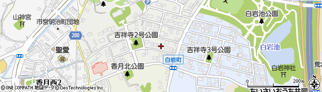 福岡県北九州市八幡西区吉祥寺町19周辺の地図