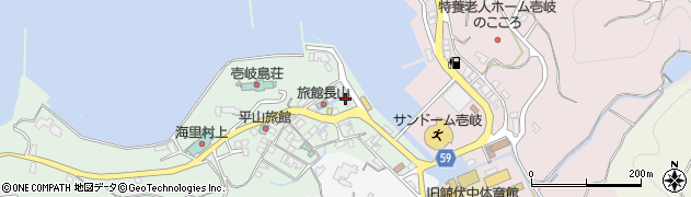 長崎県壱岐市勝本町湯本浦周辺の地図