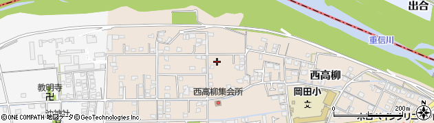 愛媛県伊予郡松前町西高柳周辺の地図