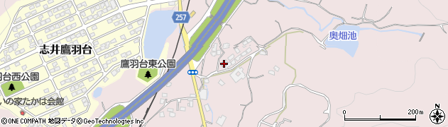 福岡県北九州市小倉南区志井1483周辺の地図