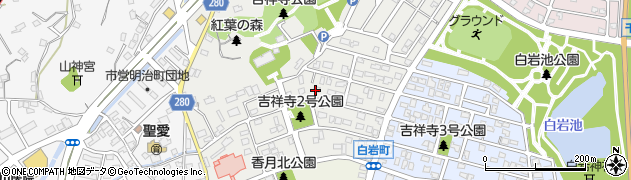 福岡県北九州市八幡西区吉祥寺町16周辺の地図
