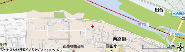 愛媛県伊予郡松前町西高柳195周辺の地図