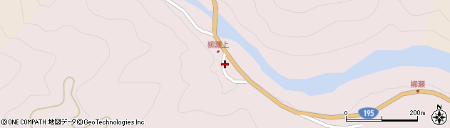 徳島県那賀町（那賀郡）大殿（タビ下タ）周辺の地図